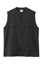 【コロン/:colon / MEN】の【MEN】Wool Calmskin ベスト 人気、トレンドファッション・服の通販 founy(ファニー) ファッション Fashion メンズファッション Fashion for Men なめらか Smooth, Silky Texture ジャケット Jacket, Outerwear スタンド Stand Collar, Upright Stand ベスト Vest, Waistcoat ポケット Pocket, Pocket Detail エレガント 上品 Elegant thumbnail Grey|ID: prp329100004889006 ipo3291000000036519829