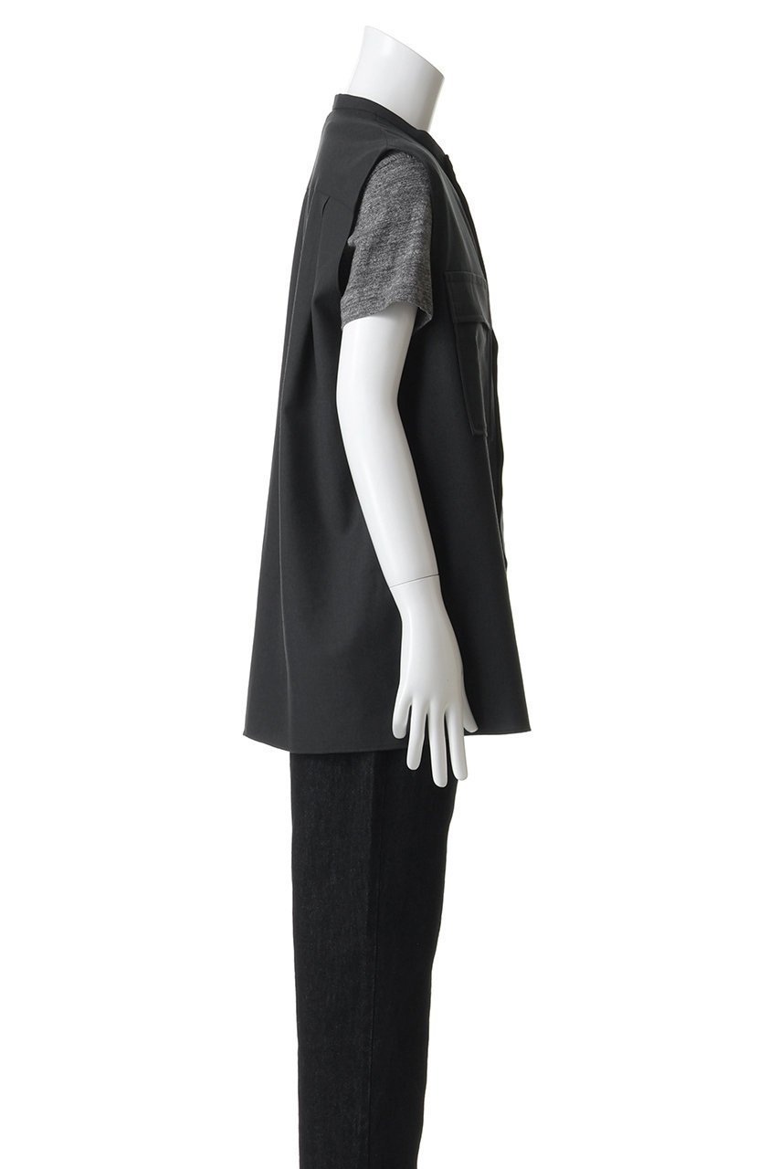 【コロン/:colon / MEN】の【MEN】Wool Calmskin ベスト 人気、トレンドファッション・服の通販 founy(ファニー) 　ファッション　Fashion　メンズファッション　Fashion for Men　なめらか　Smooth, Silky Texture　ジャケット　Jacket, Outerwear　スタンド　Stand Collar, Upright Stand　ベスト　Vest, Waistcoat　ポケット　Pocket, Pocket Detail　エレガント 上品　Elegant　other-3|ID: prp329100004889006 ipo3291000000036519832