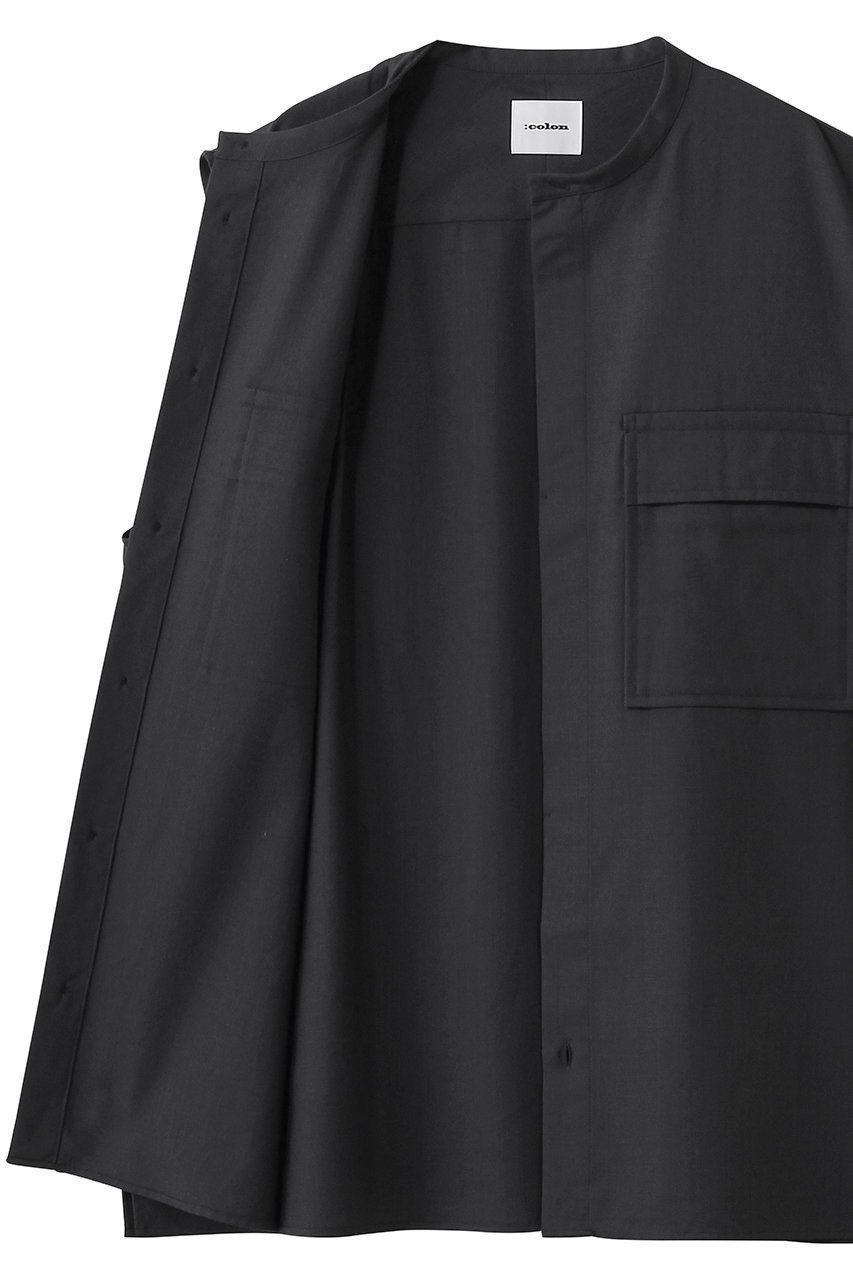 【コロン/:colon / MEN】の【MEN】Wool Calmskin ベスト 人気、トレンドファッション・服の通販 founy(ファニー) 　ファッション　Fashion　メンズファッション　Fashion for Men　なめらか　Smooth, Silky Texture　ジャケット　Jacket, Outerwear　スタンド　Stand Collar, Upright Stand　ベスト　Vest, Waistcoat　ポケット　Pocket, Pocket Detail　エレガント 上品　Elegant　other-6|ID: prp329100004889006 ipo3291000000036519835