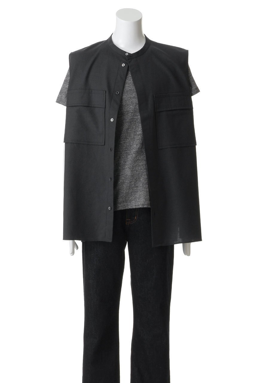 【コロン/:colon / MEN】の【MEN】Wool Calmskin ベスト 人気、トレンドファッション・服の通販 founy(ファニー) 　ファッション　Fashion　メンズファッション　Fashion for Men　なめらか　Smooth, Silky Texture　ジャケット　Jacket, Outerwear　スタンド　Stand Collar, Upright Stand　ベスト　Vest, Waistcoat　ポケット　Pocket, Pocket Detail　エレガント 上品　Elegant　other-7|ID: prp329100004889006 ipo3291000000036519836