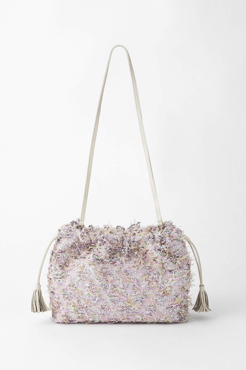 【オーヴィル/EAUVIRE】のショルダーストラップバッグ 人気、トレンドファッション・服の通販 founy(ファニー) 　ファッション　Fashion　レディースファッション　Fashion for Women　バッグ　Bags　クラッチ　Clutch, Clutch Bag　ジャカード／ジャガード　Jacquard, Woven Pattern　ツイード　Twill, Twill Weave　フリンジ　Fringe, Tassel　リボン　Ribbon, Bow　 other-1|ID: prp329100004889008 ipo3291000000036519902