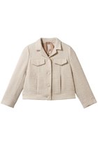 【ヌメロ ヴェントゥーノ/N°21】のツイード ショート ジャケット 人気、トレンドファッション・服の通販 founy(ファニー) ファッション Fashion レディースファッション Fashion for Women アウター Coat / Outerwear Collection レディースジャケット・軽アウター Jackets コンパクト Compact, Small Size ショート Short, Short Length ジャケット Jacket, Outerwear ツイード Twill, Twill Weave ポケット Pocket, Pocket Detail ワイド Wide, Wide Fit 新作・新入荷 New Arrivals / New In thumbnail ベージュ|ID: prp329100004889009 ipo3291000000036519908