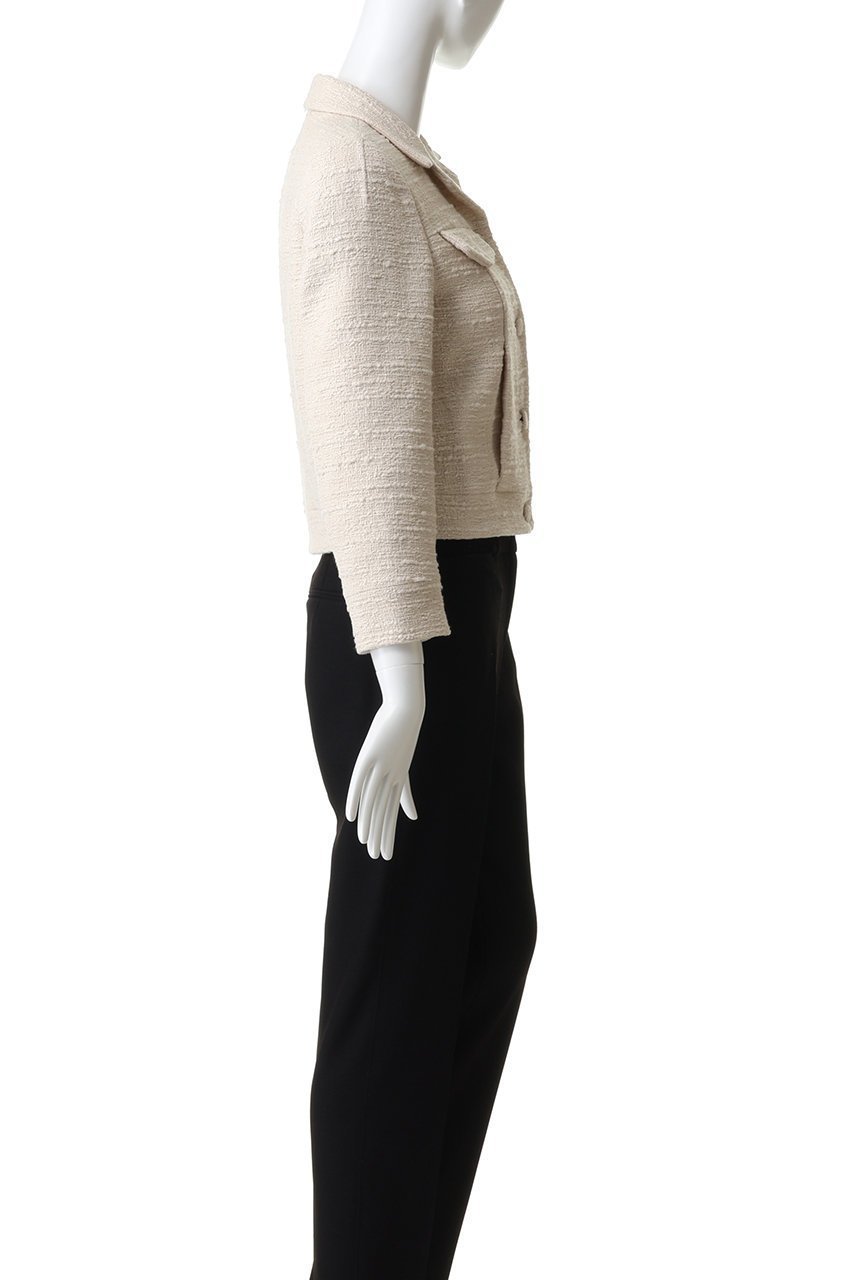 【ヌメロ ヴェントゥーノ/N°21】のツイード ショート ジャケット 人気、トレンドファッション・服の通販 founy(ファニー) 　ファッション　Fashion　レディースファッション　Fashion for Women　アウター　Coat / Outerwear Collection　レディースジャケット・軽アウター　Jackets　コンパクト　Compact, Small Size　ショート　Short, Short Length　ジャケット　Jacket, Outerwear　ツイード　Twill, Twill Weave　ポケット　Pocket, Pocket Detail　ワイド　Wide, Wide Fit　新作・新入荷　New Arrivals / New In　other-3|ID: prp329100004889009 ipo3291000000036519910