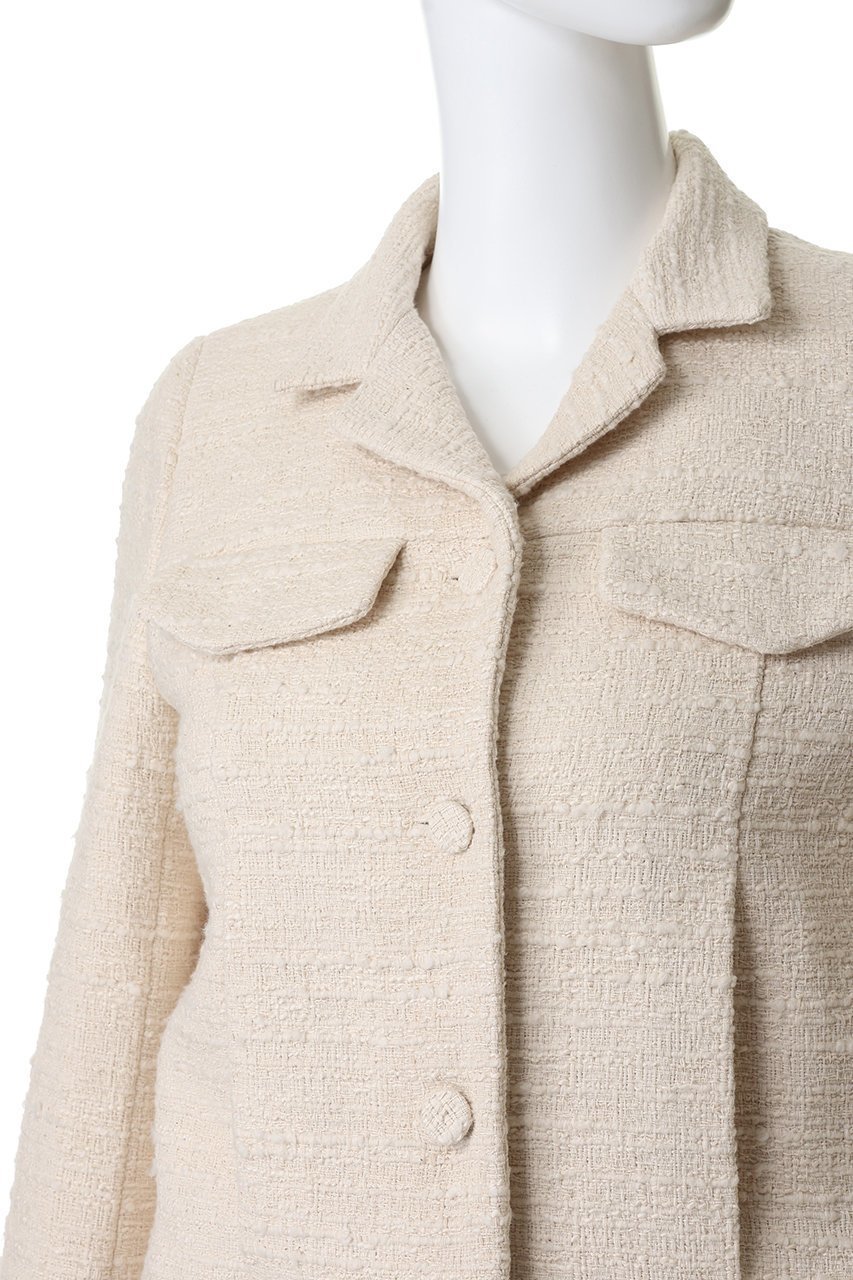 【ヌメロ ヴェントゥーノ/N°21】のツイード ショート ジャケット 人気、トレンドファッション・服の通販 founy(ファニー) 　ファッション　Fashion　レディースファッション　Fashion for Women　アウター　Coat / Outerwear Collection　レディースジャケット・軽アウター　Jackets　コンパクト　Compact, Small Size　ショート　Short, Short Length　ジャケット　Jacket, Outerwear　ツイード　Twill, Twill Weave　ポケット　Pocket, Pocket Detail　ワイド　Wide, Wide Fit　新作・新入荷　New Arrivals / New In　other-5|ID: prp329100004889009 ipo3291000000036519912