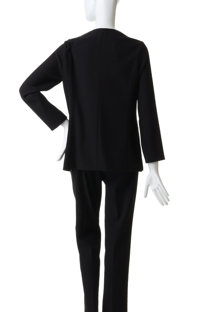 【エムフィル/M Fil】のトリアセ ボディシェル ノーカラージャケット 人気、トレンドファッション・服の通販 founy(ファニー) 　ファッション　Fashion　レディースファッション　Fashion for Women　アウター　Coat / Outerwear Collection　レディースジャケット・軽アウター　Jackets　ノーカラージャケット / シンプル上品コーデ　Collarless Jackets　カーディガン　Cardigan, Knitwear　シンプル　Simple, Minimal　ジャケット　Jacket, Outerwear　ストレッチ　Stretch, Stretchy Fabric　スリット　Slit, Slit Detail　ドレープ　Drape, Draping Fabric　ワイド　Wide, Wide Fit　夏　Summer　other-4|ID: prp329100004889012 ipo3291000000036519937