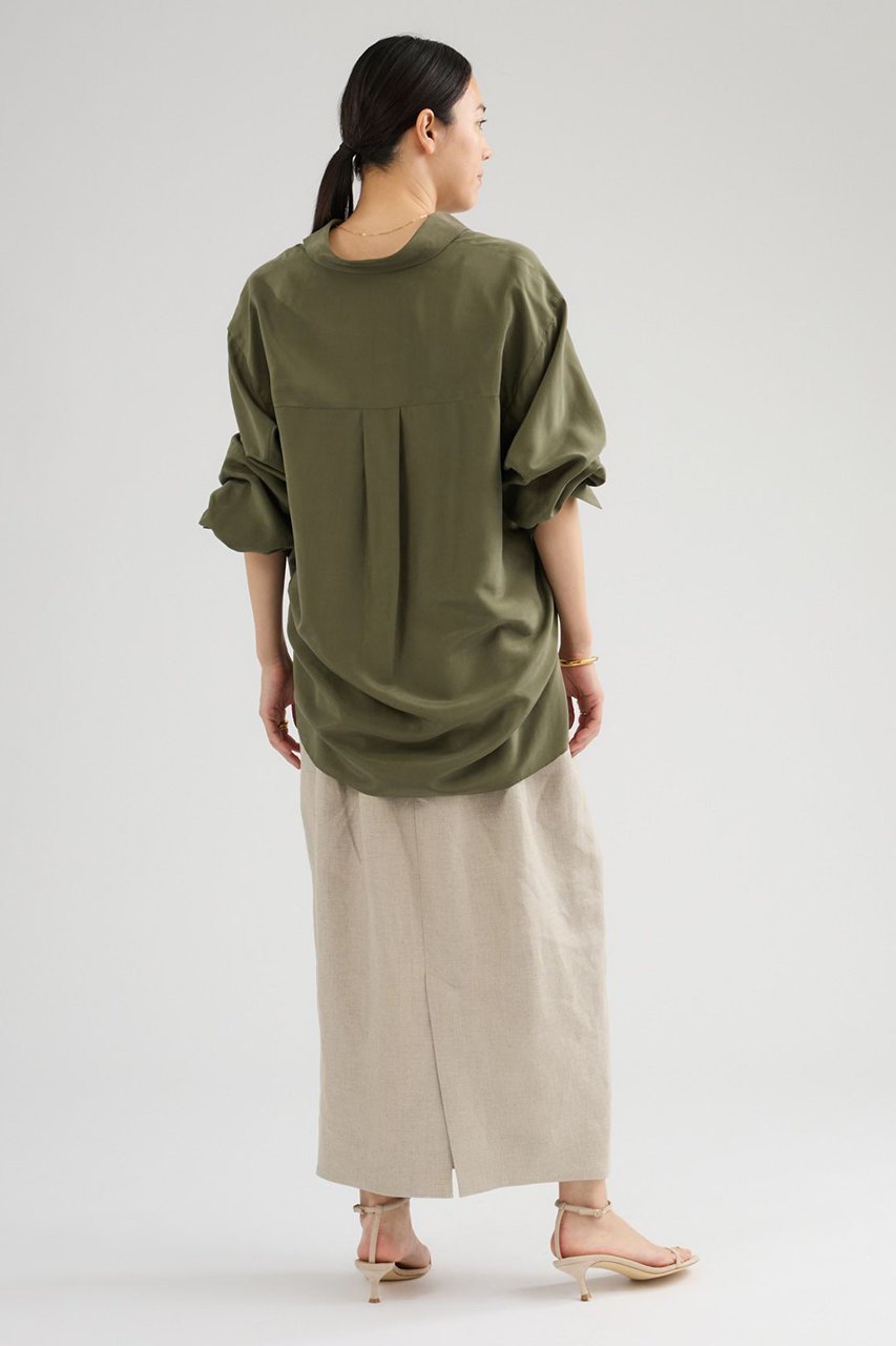 【カオス/Chaos】のモリア-ティスカート 人気、トレンドファッション・服の通販 founy(ファニー) 　ファッション　Fashion　レディースファッション　Fashion for Women　スカート　Skirts　ロングスカート　Long Skirts / Maxi & Midi Skirts　シンプル　Simple, Minimal　リネン　Linen, Linen Fabric　ロング　Long, Long-Length　エレガント 上品　Elegant　other-4|ID: prp329100004889015 ipo3291000000036519973