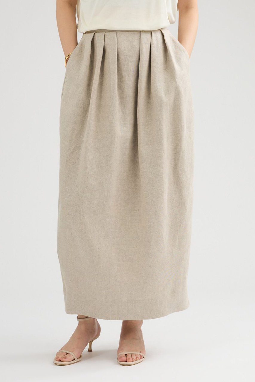 【カオス/Chaos】のモリア-ティスカート 人気、トレンドファッション・服の通販 founy(ファニー) 　ファッション　Fashion　レディースファッション　Fashion for Women　スカート　Skirts　ロングスカート　Long Skirts / Maxi & Midi Skirts　シンプル　Simple, Minimal　リネン　Linen, Linen Fabric　ロング　Long, Long-Length　エレガント 上品　Elegant　other-8|ID: prp329100004889015 ipo3291000000036519977