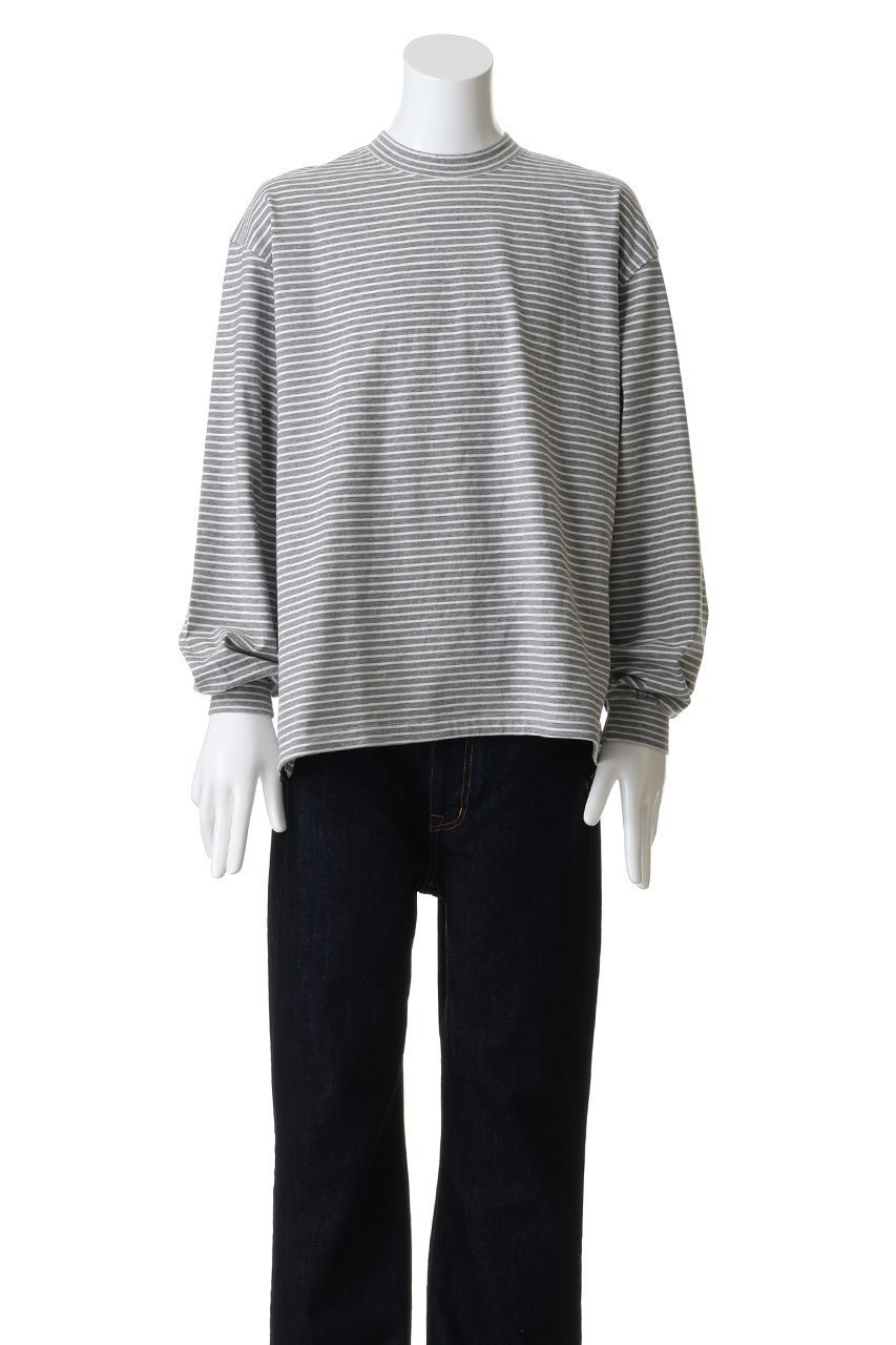 【エスアイ/ES.1 / MEN】の【MEN】Border LS T-shirts T006 人気、トレンドファッション・服の通販 founy(ファニー) 　ファッション　Fashion　メンズファッション　Fashion for Men　トップス・カットソー　Cut & Sew Tops　メンズシャツ　Shirts　ロングTシャツ・Tシャツ / 着回し力抜群　Longline T-Shirts & Tees　インナー　Innerwear　ショルダー　Shoulder, Shoulder Strap　ジャケット　Jacket, Outerwear　スリーブ　Sleeve, Long Sleeve / Short Sleeve　ドロップ　Drop Shoulder, Dropped Style　ボーダー　Border, Stripe　モダン　Modern, Contemporary　ロング　Long, Long-Length　other-2|ID: prp329100004889019 ipo3291000000036520050