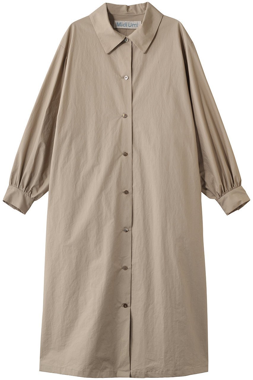 【ミディウミ/MidiUmi】のcoat OP ワンピース 人気、トレンドファッション・服の通販 founy(ファニー) 　ファッション　Fashion　レディースファッション　Fashion for Women　アウター　Coat / Outerwear Collection　コート・ロングコート・ピーコート　Long Coats, Peacoats & More　ワンピース　Dresses　チュニック　Tunic Tops & Dresses　ギャザー　Gathered, Ruffled　タイプライター　Typewriter Fabric, Crisp Cotton　チュニック　Tunic, Long Top　ロング　Long, Long-Length　 other-1|ID: prp329100004889024 ipo3291000000036520159