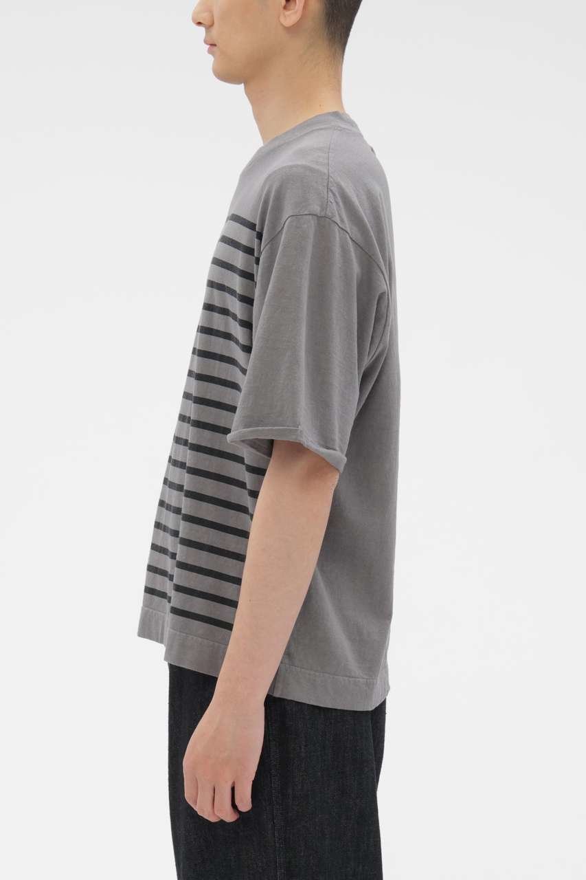 【その他のブランド/Other】のBELGIAN LINEN COTTON JERSEY TOP 人気、トレンドファッション・服の通販 founy(ファニー) 　ファッション　Fashion　レディースファッション　Fashion for Women　トップス・カットソー　Cut & Sew Tops　シャツ・ブラウス・オフィスカジュアル　Elegant Blouses & Button-Ups　ロングTシャツ・Tシャツ　Longline T-Shirts & Tees　カットソー・ベーシックTシャツ　Cut-and-Sewn Tops / Stretch Tees & Basics　ショート　Short, Short Length　ストライプ　Stripe, Striped Pattern　スリーブ　Sleeve, Long Sleeve / Short Sleeve　リネン　Linen, Linen Fabric　リラックス　Relax, Relaxed Fit　ロールアップ　Roll-Up, Cuffed Hem　エレガント 上品　Elegant　新作・新入荷　New Arrivals / New In　other-6|ID: prp329100004889025 ipo3291000000036520368