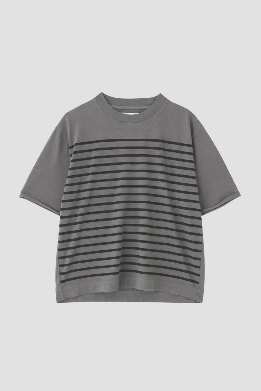 【その他のブランド/Other】のBELGIAN LINEN COTTON JERSEY TOP 人気、トレンドファッション・服の通販 founy(ファニー) 　ファッション　Fashion　レディースファッション　Fashion for Women　トップス・カットソー　Cut & Sew Tops　シャツ・ブラウス・オフィスカジュアル　Elegant Blouses & Button-Ups　ロングTシャツ・Tシャツ　Longline T-Shirts & Tees　カットソー・ベーシックTシャツ　Cut-and-Sewn Tops / Stretch Tees & Basics　ショート　Short, Short Length　ストライプ　Stripe, Striped Pattern　スリーブ　Sleeve, Long Sleeve / Short Sleeve　リネン　Linen, Linen Fabric　リラックス　Relax, Relaxed Fit　ロールアップ　Roll-Up, Cuffed Hem　エレガント 上品　Elegant　新作・新入荷　New Arrivals / New In　other-7|ID: prp329100004889025 ipo3291000000036520369