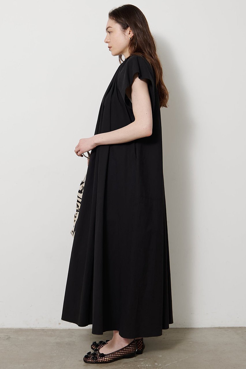 【ウィムガゼット/Whim Gazette】のギャザータイプライターワンピース 人気、トレンドファッション・服の通販 founy(ファニー) 　ファッション　Fashion　レディースファッション　Fashion for Women　ワンピース　Dresses　チュニック　Tunic Tops & Dresses　ギャザー　Gathered, Ruffled　シンプル　Simple, Minimal　タイプライター　Typewriter Fabric, Crisp Cotton　チュニック　Tunic, Long Top　リラックス　Relax, Relaxed Fit　ロング　Long, Long-Length　エレガント 上品　Elegant　新作・新入荷　New Arrivals / New In　other-2|ID: prp329100004889026 ipo3291000000036520374