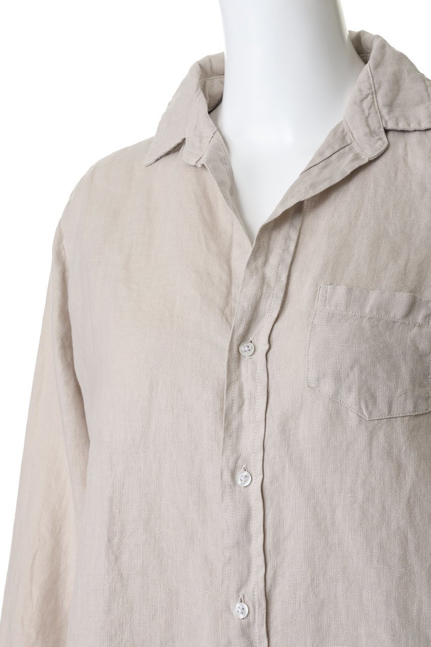 【フランク&アイリーン/Frank&Eileen】のEILEEN ウォッシュドリネン シャツ 人気、トレンドファッション・服の通販 founy(ファニー) 　ファッション　Fashion　レディースファッション　Fashion for Women　トップス・カットソー　Cut & Sew Tops　シャツ・ブラウス・オフィスカジュアル　Elegant Blouses & Button-Ups　スリーブ　Sleeve, Long Sleeve / Short Sleeve　リゾート　Resort, Vacation Style　リネン　Linen, Linen Fabric　ロング　Long, Long-Length　定番　Standard, Basic Item　新作・新入荷　New Arrivals / New In　other-5|ID: prp329100004889029 ipo3291000000036520403