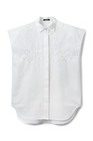 【アロー/aLORS】の【3/25 20:00販売開始】Chemise Racine ブラウス 人気、トレンドファッション・服の通販 founy(ファニー) ファッション Fashion レディースファッション Fashion for Women トップス・カットソー Cut & Sew Tops キャミソール&ノースリーブ Camisoles & Sleeveless Tops シャツ・ブラウス・オフィスカジュアル Elegant Blouses & Button-Ups イタリア Italy コンパクト Compact, Small Size ショルダー Shoulder, Shoulder Strap ツイル Twist, Twisted Detail ノースリーブ Sleeveless, No-Sleeve モチーフ Motif, Design Theme 新作・新入荷 New Arrivals / New In |ID:prp329100004889032