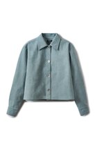 【アロー/aLORS】の【3/25 20:00販売開始】Veste courte en ジャケット 人気、トレンドファッション・服の通販 founy(ファニー) ファッション Fashion レディースファッション Fashion for Women アウター Coat / Outerwear Collection レディースジャケット・軽アウター Jackets イタリア Italy 洗える Machine Washable ジャケット Jacket, Outerwear なめらか Smooth, Silky Texture リュクス Luxury, Elegant, High-End, Chic リラックス Relax, Relaxed Fit エレガント 上品 Elegant 新作・新入荷 New Arrivals / New In thumbnail ブルー|ID: prp329100004889035 ipo3291000000036520550