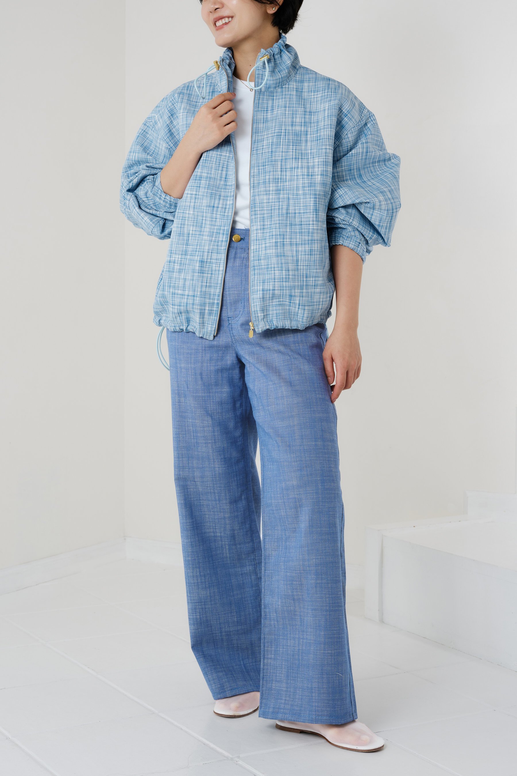 【アロー/aLORS】の【3/25 20:00販売開始】Blouson Souffle ブルゾン 人気、トレンドファッション・服の通販 founy(ファニー) 　ファッション　Fashion　レディースファッション　Fashion for Women　アウター　Coat / Outerwear Collection　レディースジャケット・軽アウター　Jackets　ブルゾンジャケット・スポーティアウター　Blouson Jackets　イタリア　Italy　春　Spring　ジップ　Zip, Zipper　ジャケット　Jacket, Outerwear　スタンド　Stand Collar, Upright Stand　スリーブ　Sleeve, Long Sleeve / Short Sleeve　チェック　Check, Plaid, Tartan　ドローコード　Drawcord, Drawstring Cord　フロント　Front, Front Design　ブルゾン　Blouson, Bomber Jacket　プリント　Print, Printed Pattern　メランジ　Melange, Mixed Yarn　モチーフ　Motif, Design Theme　S/S・春夏　SS, Spring/Summer, Warm Season　おすすめ　Recommended / Our Picks　夏　Summer　新作・新入荷　New Arrivals / New In　other-6|ID: prp329100004889036 ipo3291000000036520565