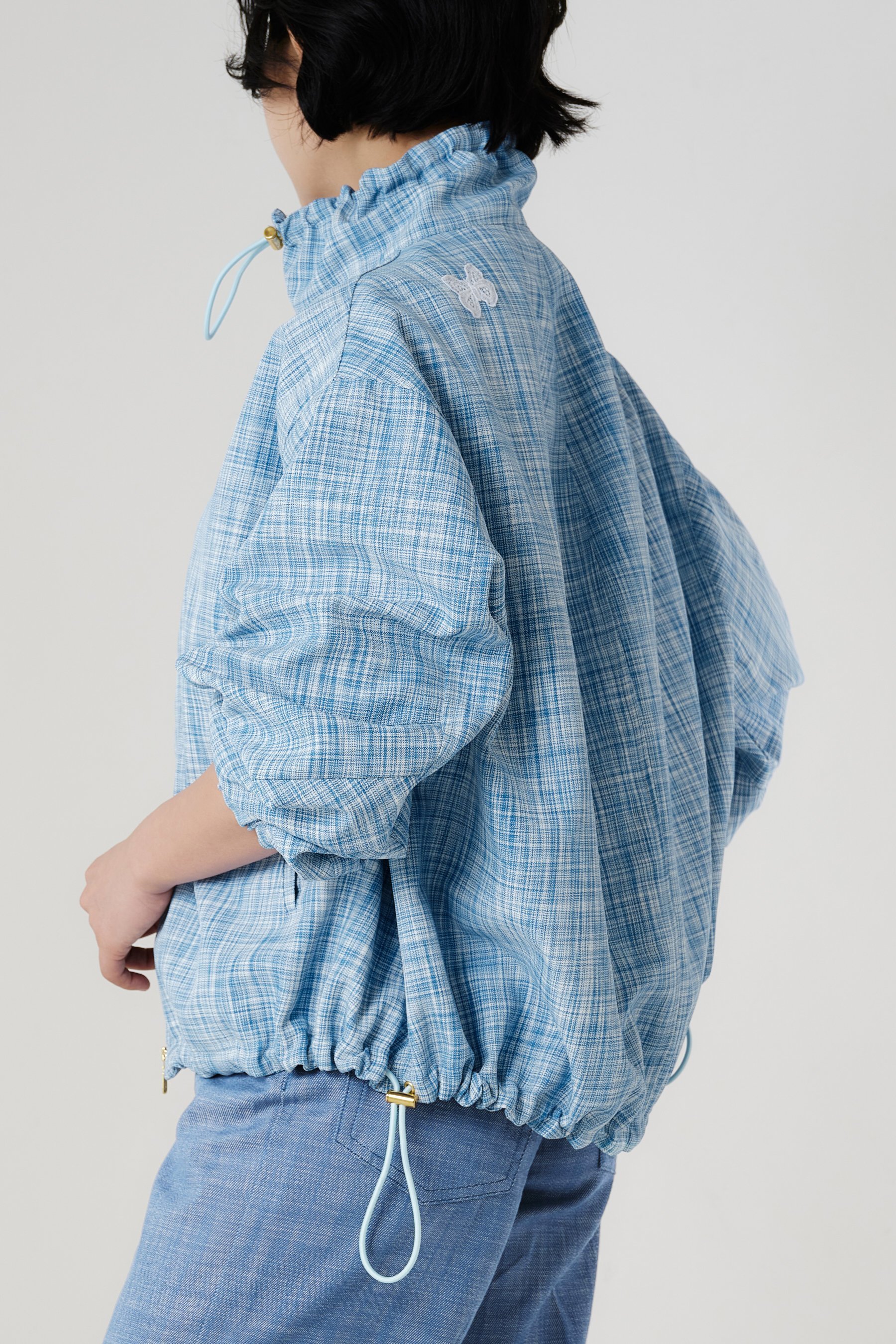 【アロー/aLORS】の【3/25 20:00販売開始】Blouson Souffle ブルゾン 人気、トレンドファッション・服の通販 founy(ファニー) 　ファッション　Fashion　レディースファッション　Fashion for Women　アウター　Coat / Outerwear Collection　レディースジャケット・軽アウター　Jackets　ブルゾンジャケット・スポーティアウター　Blouson Jackets　イタリア　Italy　春　Spring　ジップ　Zip, Zipper　ジャケット　Jacket, Outerwear　スタンド　Stand Collar, Upright Stand　スリーブ　Sleeve, Long Sleeve / Short Sleeve　チェック　Check, Plaid, Tartan　ドローコード　Drawcord, Drawstring Cord　フロント　Front, Front Design　ブルゾン　Blouson, Bomber Jacket　プリント　Print, Printed Pattern　メランジ　Melange, Mixed Yarn　モチーフ　Motif, Design Theme　S/S・春夏　SS, Spring/Summer, Warm Season　おすすめ　Recommended / Our Picks　夏　Summer　新作・新入荷　New Arrivals / New In　other-8|ID: prp329100004889036 ipo3291000000036520567