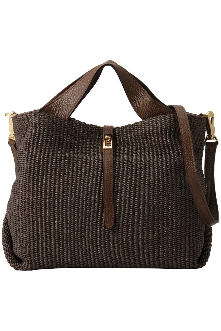 【アルアバイル/allureville】の【VIOLAd ORO】ベルテッドサンドロカゴバッグ 人気、トレンドファッション・服の通販 founy(ファニー) 　ファッション　Fashion　レディースファッション　Fashion for Women　バッグ　Bags　ショルダー　Shoulder, Shoulder Strap　シンプル　Simple, Minimal　ラフィア　Raffia, Natural Straw　エレガント 上品　Elegant　夏　Summer　新作・新入荷　New Arrivals / New In　春　Spring　S/S・春夏　SS, Spring/Summer, Warm Season　ビジネス 仕事 通勤　Business / Work / Commuting　 other-1|ID: prp329100004889115 ipo3291000000036525614