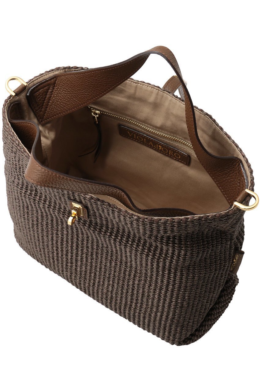 【アルアバイル/allureville】の【VIOLAd ORO】ベルテッドサンドロカゴバッグ 人気、トレンドファッション・服の通販 founy(ファニー) 　ファッション　Fashion　レディースファッション　Fashion for Women　バッグ　Bags　ショルダー　Shoulder, Shoulder Strap　シンプル　Simple, Minimal　ラフィア　Raffia, Natural Straw　エレガント 上品　Elegant　夏　Summer　新作・新入荷　New Arrivals / New In　春　Spring　S/S・春夏　SS, Spring/Summer, Warm Season　ビジネス 仕事 通勤　Business / Work / Commuting　other-5|ID: prp329100004889115 ipo3291000000036525622