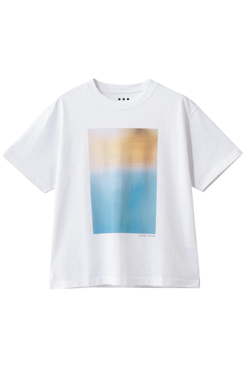 【スリー ドッツ/three dots】の【UNISEX】グラフィックTシャツ インテリア・キッズ・メンズ・レディースファッション・服の通販 founy(ファニー) 　ファッション　Fashion　レディースファッション　Fashion for Women　トップス・カットソー　Cut & Sew Tops　シャツ・ブラウス・オフィスカジュアル　Elegant Blouses & Button-Ups　ロングTシャツ・Tシャツ　Longline T-Shirts & Tees　カットソー・ベーシックTシャツ　Cut-and-Sewn Tops / Stretch Tees & Basics　ユニセックス　Unisex, Genderless　インナー　Innerwear　グラフィック　Graphic, Graphic Design　ショート　Short, Short Length　ジャケット　Jacket, Outerwear　スリーブ　Sleeve, Long Sleeve / Short Sleeve　デニム　Denim, Jeans Material　フロント　Front, Front Design　新作・新入荷　New Arrivals / New In　HORISONAL BLUE|ID: prp329100004889128 ipo3291000000036525719