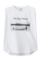【スリー ドッツ/three dots】のグラフィックT タンクトップ 人気、トレンドファッション・服の通販 founy(ファニー) ファッション Fashion レディースファッション Fashion for Women トップス・カットソー Cut & Sew Tops キャミソール&ノースリーブ Camisoles & Sleeveless Tops シャツ・ブラウス・オフィスカジュアル Elegant Blouses & Button-Ups ロングTシャツ・Tシャツ Longline T-Shirts & Tees カットソー・ベーシックTシャツ Cut-and-Sewn Tops / Stretch Tees & Basics キャミソール Camisole, Spaghetti Strap Top グラフィック Graphic, Graphic Design スリット Slit, Slit Detail タンク Tank Top, Sleeveless Top デニム Denim, Jeans Material ビンテージ Vintage, Retro Style フロント Front, Front Design プリント Print, Printed Pattern モノトーン Monotone, Black and White 新作・新入荷 New Arrivals / New In thumbnail PIER DAYS|ID: prp329100004889132 ipo3291000000036525765