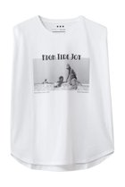【スリー ドッツ/three dots】のグラフィックT タンクトップ 人気、トレンドファッション・服の通販 founy(ファニー) ファッション Fashion レディースファッション Fashion for Women トップス・カットソー Cut & Sew Tops キャミソール&ノースリーブ Camisoles & Sleeveless Tops シャツ・ブラウス・オフィスカジュアル Elegant Blouses & Button-Ups ロングTシャツ・Tシャツ Longline T-Shirts & Tees カットソー・ベーシックTシャツ Cut-and-Sewn Tops / Stretch Tees & Basics キャミソール Camisole, Spaghetti Strap Top グラフィック Graphic, Graphic Design スリット Slit, Slit Detail タンク Tank Top, Sleeveless Top デニム Denim, Jeans Material ビンテージ Vintage, Retro Style フロント Front, Front Design プリント Print, Printed Pattern モノトーン Monotone, Black and White 新作・新入荷 New Arrivals / New In thumbnail HIGH TIDE JOY|ID: prp329100004889132 ipo3291000000036525766