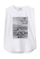 【スリー ドッツ/three dots】のグラフィックT タンクトップ 人気、トレンドファッション・服の通販 founy(ファニー) ファッション Fashion レディースファッション Fashion for Women トップス・カットソー Cut & Sew Tops キャミソール&ノースリーブ Camisoles & Sleeveless Tops シャツ・ブラウス・オフィスカジュアル Elegant Blouses & Button-Ups ロングTシャツ・Tシャツ Longline T-Shirts & Tees カットソー・ベーシックTシャツ Cut-and-Sewn Tops / Stretch Tees & Basics キャミソール Camisole, Spaghetti Strap Top グラフィック Graphic, Graphic Design スリット Slit, Slit Detail タンク Tank Top, Sleeveless Top デニム Denim, Jeans Material ビンテージ Vintage, Retro Style フロント Front, Front Design プリント Print, Printed Pattern モノトーン Monotone, Black and White 新作・新入荷 New Arrivals / New In thumbnail BACK VIEW|ID: prp329100004889132 ipo3291000000036525768