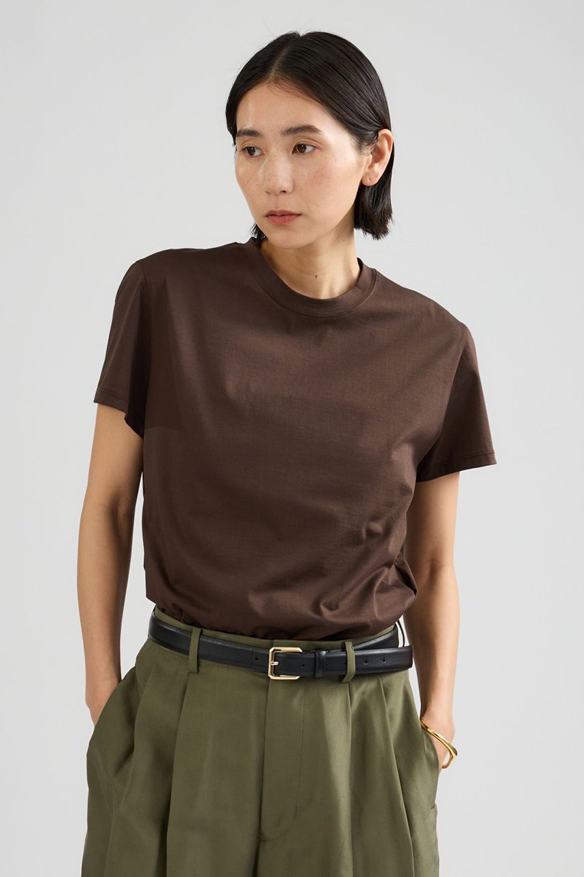 【カオス/Chaos】のミュースTシャツ インテリア・キッズ・メンズ・レディースファッション・服の通販 founy(ファニー) ファッション Fashion レディースファッション Fashion for Women トップス・カットソー Cut & Sew Tops シャツ・ブラウス・オフィスカジュアル Elegant Blouses & Button-Ups ロングTシャツ・Tシャツ Longline T-Shirts & Tees カットソー・ベーシックTシャツ Cut-and-Sewn Tops / Stretch Tees & Basics インナー Innerwear エレガント 上品 Elegant コンパクト Compact, Small Size ショート Short, Short Length シルク Silk, 100% Silk シンプル Simple, Minimal ジャケット Jacket, Outerwear スリーブ Sleeve, Long Sleeve / Short Sleeve 定番 Standard, Basic Item モダン Modern, Contemporary 新作・新入荷 New Arrivals / New In ビジネス 仕事 通勤 Business / Work / Commuting ダークブラウン|ID: prp329100004889135 ipo3291000000036525836