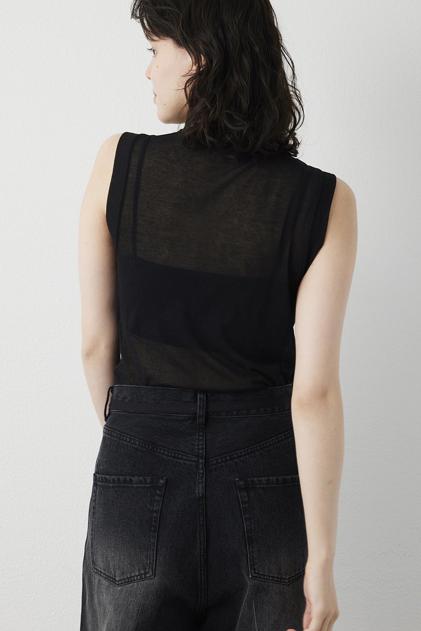 【ウィムガゼット/Whim Gazette】のシアータンクプルオーバー 人気、トレンドファッション・服の通販 founy(ファニー) 　ファッション　Fashion　レディースファッション　Fashion for Women　トップス・カットソー　Cut & Sew Tops　キャミソール&ノースリーブ　Camisoles & Sleeveless Tops　シャツ・ブラウス・オフィスカジュアル　Elegant Blouses & Button-Ups　ロングTシャツ・Tシャツ　Longline T-Shirts & Tees　カジュアルプルオーバー・ニットトップス　Pullovers & Knit Tops / Casual Pullovers　カットソー・ベーシックTシャツ　Cut-and-Sewn Tops / Stretch Tees & Basics　キャミソール　Camisole, Spaghetti Strap Top　シンプル　Simple, Minimal　タンク　Tank Top, Sleeveless Top　フィット　Fit, Slim Fit　新作・新入荷　New Arrivals / New In　other-4|ID: prp329100004889136 ipo3291000000036525858