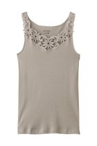 【ティアラ/Tiara】の【Ott-tricot】レースタンクトップ 人気、トレンドファッション・服の通販 founy(ファニー) ファッション Fashion レディースファッション Fashion for Women トップス・カットソー Cut & Sew Tops キャミソール&ノースリーブ Camisoles & Sleeveless Tops シャツ・ブラウス・オフィスカジュアル Elegant Blouses & Button-Ups ロングTシャツ・Tシャツ Longline T-Shirts & Tees カットソー・ベーシックTシャツ Cut-and-Sewn Tops / Stretch Tees & Basics おすすめ Recommended / Our Picks キャミソール Camisole, Spaghetti Strap Top タンク Tank Top, Sleeveless Top フィット Fit, Slim Fit フラワー Flower, Floral レース Lace, Lace Fabric 新作・新入荷 New Arrivals / New In thumbnail グレージュ|ID: prp329100004889147 ipo3291000000036526025