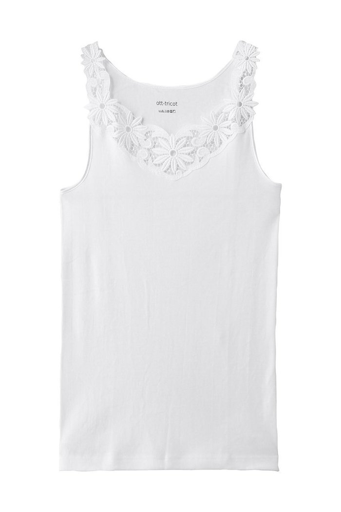 【ティアラ/Tiara】の【Ott-tricot】レースタンクトップ インテリア・キッズ・メンズ・レディースファッション・服の通販 founy(ファニー) https://founy.com/ ファッション Fashion レディースファッション Fashion for Women トップス・カットソー Cut & Sew Tops キャミソール&ノースリーブ Camisoles & Sleeveless Tops シャツ・ブラウス・オフィスカジュアル Elegant Blouses & Button-Ups ロングTシャツ・Tシャツ Longline T-Shirts & Tees カットソー・ベーシックTシャツ Cut-and-Sewn Tops / Stretch Tees & Basics おすすめ Recommended / Our Picks キャミソール Camisole, Spaghetti Strap Top タンク Tank Top, Sleeveless Top フィット Fit, Slim Fit フラワー Flower, Floral レース Lace, Lace Fabric |ID: prp329100004889147 ipo3291000000036899807