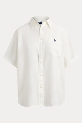 【ラルフローレン/RALPH LAUREN】の【POLO RALPH LAUREN】オーバーサイズ フィット リネン ショートスリーブ シャツ 人気、トレンドファッション・服の通販 founy(ファニー) ファッション Fashion レディースファッション Fashion for Women トップス・カットソー Cut & Sew Tops シャツ・ブラウス・オフィスカジュアル Elegant Blouses & Button-Ups ショルダー Shoulder, Shoulder Strap ショート Short, Short Length スリーブ Sleeve, Long Sleeve / Short Sleeve ドロップ Drop Shoulder, Dropped Style パッチ Patch, Appliqué フィット Fit, Slim Fit フォルム Silhouette, Form ポケット Pocket, Pocket Detail リネン Linen, Linen Fabric リラックス Relax, Relaxed Fit 半袖 Short Sleeve, Half Sleeve 夏 Summer 新作・新入荷 New Arrivals / New In |ID:prp329100004889152