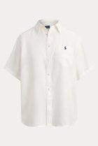 【ラルフローレン/RALPH LAUREN】の【POLO RALPH LAUREN】オーバーサイズ フィット リネン ショートスリーブ シャツ ホワイト|ID: prp329100004889152 ipo3291000000036895934