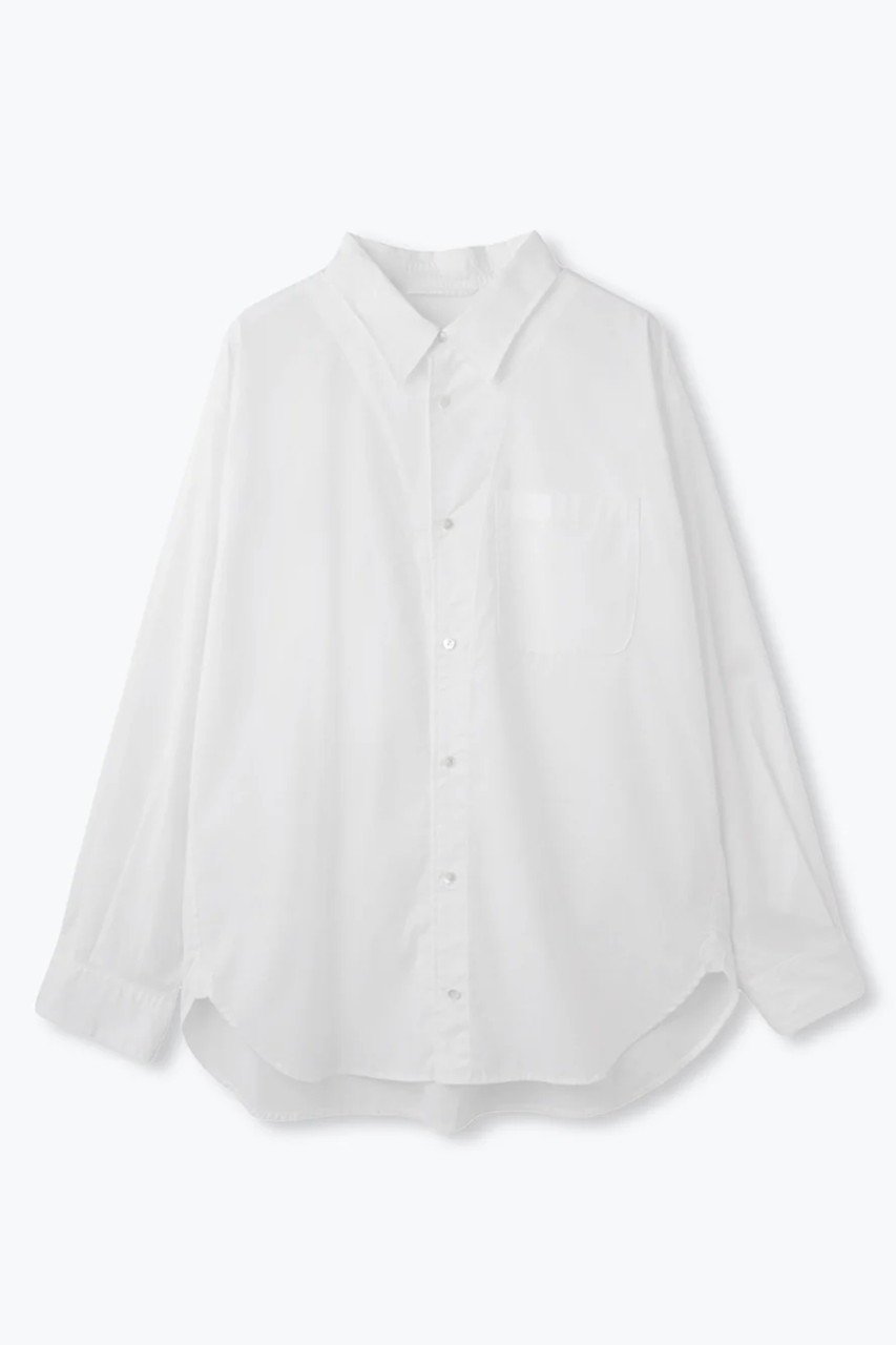 【レリル/lelill】のピマソロ スプリットワイドシャツ 人気、トレンドファッション・服の通販 founy(ファニー) 　ファッション　Fashion　レディースファッション　Fashion for Women　トップス・カットソー　Cut & Sew Tops　シャツ・ブラウス・オフィスカジュアル　Elegant Blouses & Button-Ups　スタイリッシュ　Stylish, Fashionable　スリーブ　Sleeve, Long Sleeve / Short Sleeve　定番　Standard, Basic Item　ファブリック　Fabric, Textile　ベーシック　Basic, Essential　羽織　Haori, Light Jacket　ロング　Long, Long-Length　再入荷　Restock / Back in Stock　 other-1|ID: prp329100004889160 ipo3291000000036526130