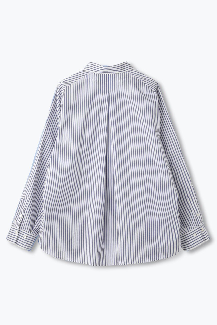 【レリル/lelill】のピマソロ スプリットワイドシャツ 人気、トレンドファッション・服の通販 founy(ファニー) 　ファッション　Fashion　レディースファッション　Fashion for Women　トップス・カットソー　Cut & Sew Tops　シャツ・ブラウス・オフィスカジュアル　Elegant Blouses & Button-Ups　スタイリッシュ　Stylish, Fashionable　スリーブ　Sleeve, Long Sleeve / Short Sleeve　定番　Standard, Basic Item　ファブリック　Fabric, Textile　ベーシック　Basic, Essential　羽織　Haori, Light Jacket　ロング　Long, Long-Length　再入荷　Restock / Back in Stock　other-2|ID: prp329100004889160 ipo3291000000036526135