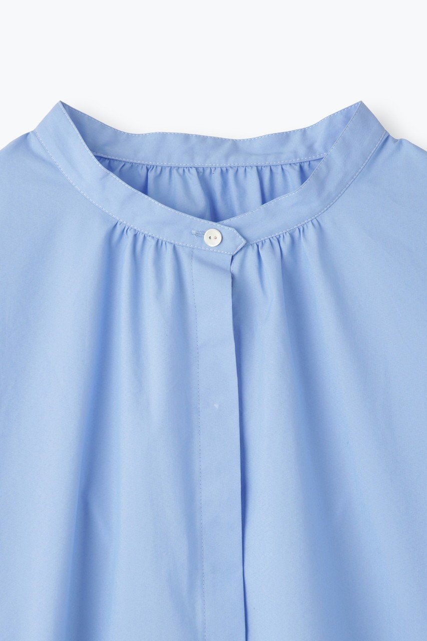 【レリル/lelill】の「ピマソロ」スプリッドブラウス 人気、トレンドファッション・服の通販 founy(ファニー) 　ファッション　Fashion　レディースファッション　Fashion for Women　トップス・カットソー　Cut & Sew Tops　シャツ・ブラウス・オフィスカジュアル　Elegant Blouses & Button-Ups　エレガント 上品　Elegant　カフス　Cuff Design　ギャザー　Gathered, Ruffled　ストライプ　Stripe, Striped Pattern　スリーブ　Sleeve, Long Sleeve / Short Sleeve　定番　Standard, Basic Item　ファブリック　Fabric, Textile　フェミニン　Feminine, Girly　ベーシック　Basic, Essential　ロング　Long, Long-Length　新作・新入荷　New Arrivals / New In　other-3|ID: prp329100004889162 ipo3291000000036526154