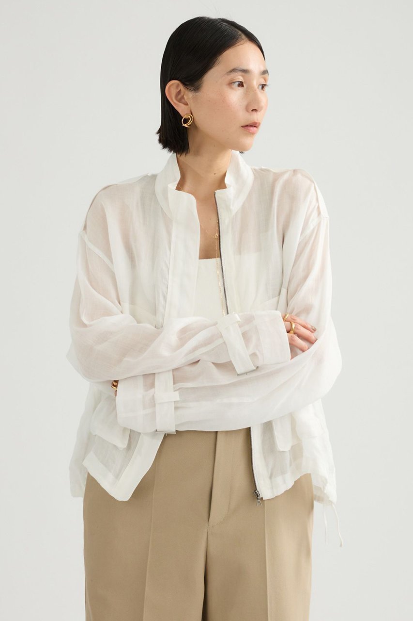 【カオス/Chaos】のゴーダブルゾン 大人の最旬トレンドファッション＆コーディネート founy(ファウニー) 　ファッション　Fashion　レディースファッション　Fashion for Women　アウター　Coat / Outerwear Collection　レディースジャケット・軽アウター　Jackets　ブルゾンジャケット・スポーティアウター　Blouson Jackets　2025年　2025　2025春夏・S/S　Spring/Summer 2025 SS25　ジャケット　Jacket, Outerwear　ツイル　Twist, Twisted Detail　ブルゾン　Blouson, Bomber Jacket　再入荷　Restock / Back in Stock　夏　Summer　定番　Standard, Basic Item　羽織　Haori, Light Jacket　other-2|ID: prp329100004889166 ipo3291000000036549735