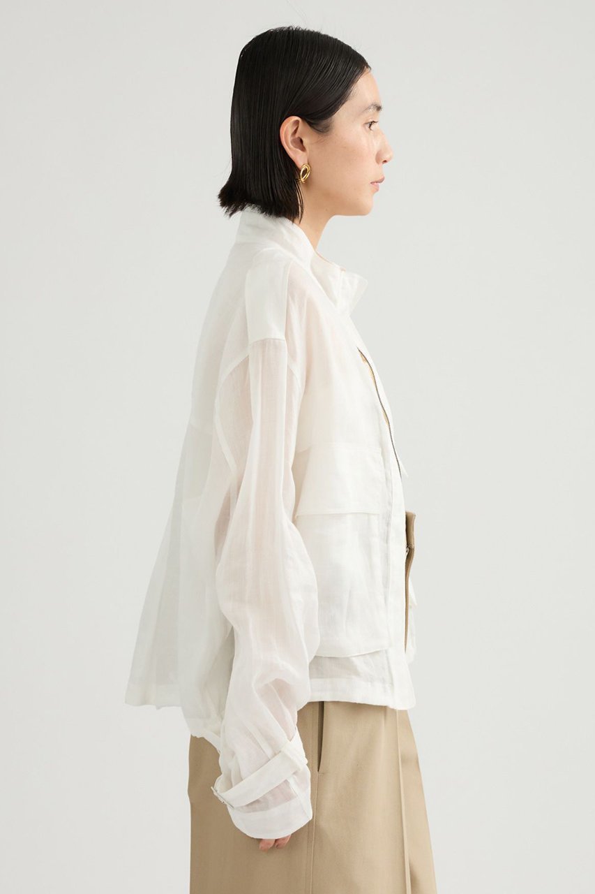 【カオス/Chaos】のゴーダブルゾン 大人の最旬トレンドファッション＆コーディネート founy(ファウニー) 　ファッション　Fashion　レディースファッション　Fashion for Women　アウター　Coat / Outerwear Collection　レディースジャケット・軽アウター　Jackets　ブルゾンジャケット・スポーティアウター　Blouson Jackets　2025年　2025　2025春夏・S/S　Spring/Summer 2025 SS25　ジャケット　Jacket, Outerwear　ツイル　Twist, Twisted Detail　ブルゾン　Blouson, Bomber Jacket　再入荷　Restock / Back in Stock　夏　Summer　定番　Standard, Basic Item　羽織　Haori, Light Jacket　other-3|ID: prp329100004889166 ipo3291000000036549736