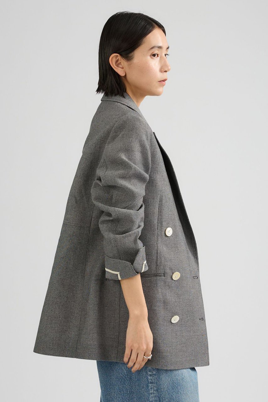 【カオス/Chaos】のサッサーラジャケット 人気、トレンドファッション・服の通販 founy(ファニー) ファッション Fashion レディースファッション Fashion for Women アウター Coat / Outerwear Collection レディースジャケット・軽アウター Jackets コンパクト Compact, Small Size 吸水 Absorbent, Quick-Dry 抗菌 Antibacterial, Bacteria-Resistant ジャケット Jacket, Outerwear ダブル Double, Double-Breasted メッシュ Mesh, Net Fabric 冬 Winter / This Winter おすすめ Recommended / Our Picks 夏 Summer 新作・新入荷 New Arrivals / New In other-3|ID: prp329100004889168 ipo3291000000036526199