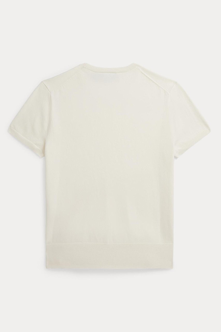 【ラルフローレン/RALPH LAUREN】の【POLO RALPH LAUREN】ショートスリーブ クルーネック セーター 大人の最旬トレンドファッション＆コーディネート founy(ファウニー) 　ファッション　Fashion　レディースファッション　Fashion for Women　トップス・カットソー　Cut & Sew Tops　ニット　Knit Tops & Sweaters　カジュアルプルオーバー・ニットトップス　Pullovers & Knit Tops / Casual Pullovers　カフス　Cuff Design　ショート　Short, Short Length　スリム　Slim, Slim Fit　スリーブ　Sleeve, Long Sleeve / Short Sleeve　セーター　Sweater, Knitwear　バランス　Balance, Style Balance　フィット　Fit, Slim Fit　エレガント 上品　Elegant　半袖　Short Sleeve, Half Sleeve　other-2|ID: prp329100004889172 ipo3291000000036946362