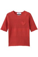 【ミュベール/MUVEIL】の柄編みニットソー 人気、トレンドファッション・服の通販 founy(ファニー) ファッション Fashion レディースファッション Fashion for Women トップス・カットソー Cut & Sew Tops ニット Knit Tops & Sweaters カジュアルプルオーバー・ニットトップス Pullovers & Knit Tops / Casual Pullovers ニットソー Knit-Sewn, Cut & Sew Knit パッチワーク Patchwork, Mixed Fabric ボトム Bottoms, Lower Wear 新作・新入荷 New Arrivals / New In |ID:prp329100004889173