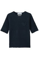 【ミュベール/MUVEIL】の柄編みニットソー 人気、トレンドファッション・服の通販 founy(ファニー) ファッション Fashion レディースファッション Fashion for Women トップス・カットソー Cut & Sew Tops ニット Knit Tops & Sweaters カジュアルプルオーバー・ニットトップス Pullovers & Knit Tops / Casual Pullovers ニットソー Knit-Sewn, Cut & Sew Knit パッチワーク Patchwork, Mixed Fabric ボトム Bottoms, Lower Wear 新作・新入荷 New Arrivals / New In thumbnail ネイビー|ID: prp329100004889173 ipo3291000000036526228