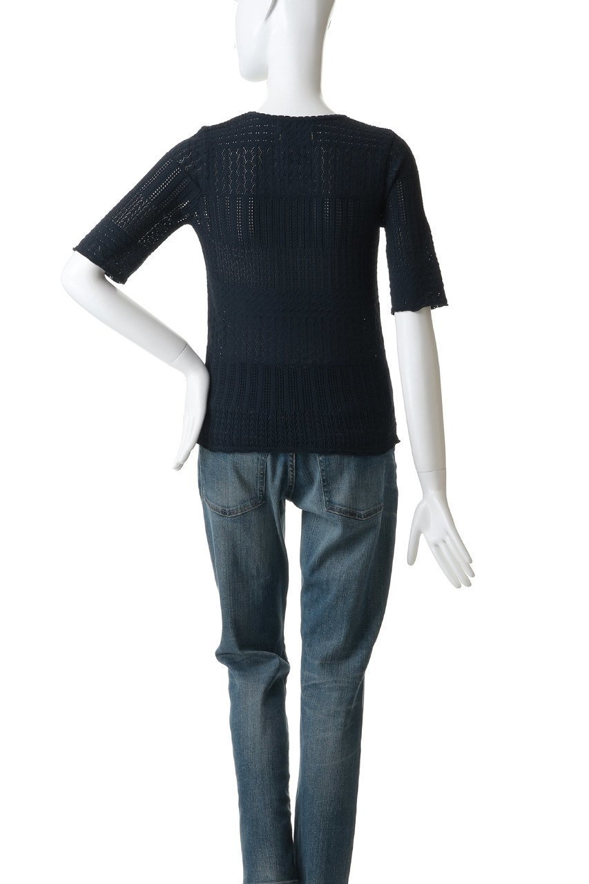 【ミュベール/MUVEIL】の柄編みニットソー 人気、トレンドファッション・服の通販 founy(ファニー) ファッション Fashion レディースファッション Fashion for Women トップス・カットソー Cut & Sew Tops ニット Knit Tops & Sweaters カジュアルプルオーバー・ニットトップス Pullovers & Knit Tops / Casual Pullovers ニットソー Knit-Sewn, Cut & Sew Knit パッチワーク Patchwork, Mixed Fabric ボトム Bottoms, Lower Wear 新作・新入荷 New Arrivals / New In other-4|ID: prp329100004889173 ipo3291000000036526233