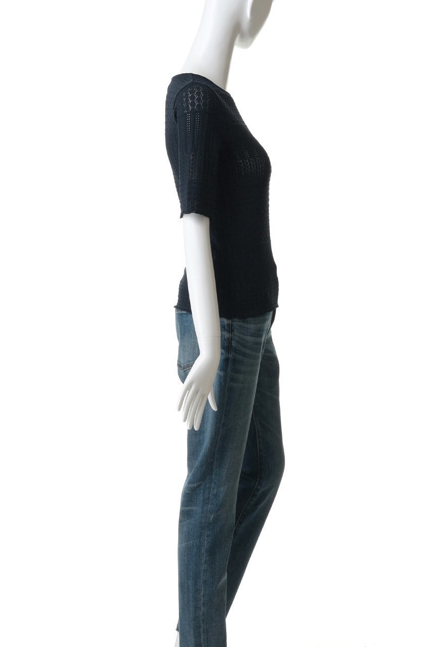 【ミュベール/MUVEIL】の柄編みニットソー 大人の最旬トレンドファッション＆コーディネート founy(ファウニー) 　ファッション　Fashion　レディースファッション　Fashion for Women　トップス・カットソー　Cut & Sew Tops　ニット　Knit Tops & Sweaters　カジュアルプルオーバー・ニットトップス　Pullovers & Knit Tops / Casual Pullovers　ニットソー　Knit-Sewn, Cut & Sew Knit　パッチワーク　Patchwork, Mixed Fabric　ボトム　Bottoms, Lower Wear　other-3|ID: prp329100004889173 ipo3291000000036948329