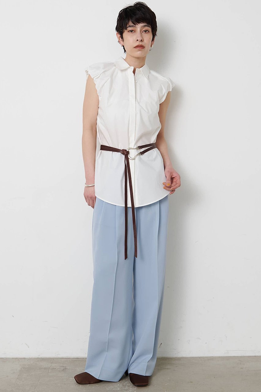 【ウィムガゼット/Whim Gazette】の【THE PAUSE】タックパンツ 人気、トレンドファッション・服の通販 founy(ファニー) 　ファッション　Fashion　レディースファッション　Fashion for Women　パンツ　Pants & Trousers　おすすめ　Recommended / Our Picks　シアー　Sheer, See-Through　セットアップ　Set-Up, Coordinated Outfit　パステル　Pastel, Soft Color　マニッシュ　Mannish, Boyish　ワイド　Wide, Wide Fit　新作・新入荷　New Arrivals / New In　other-2|ID: prp329100004889184 ipo3291000000036526296