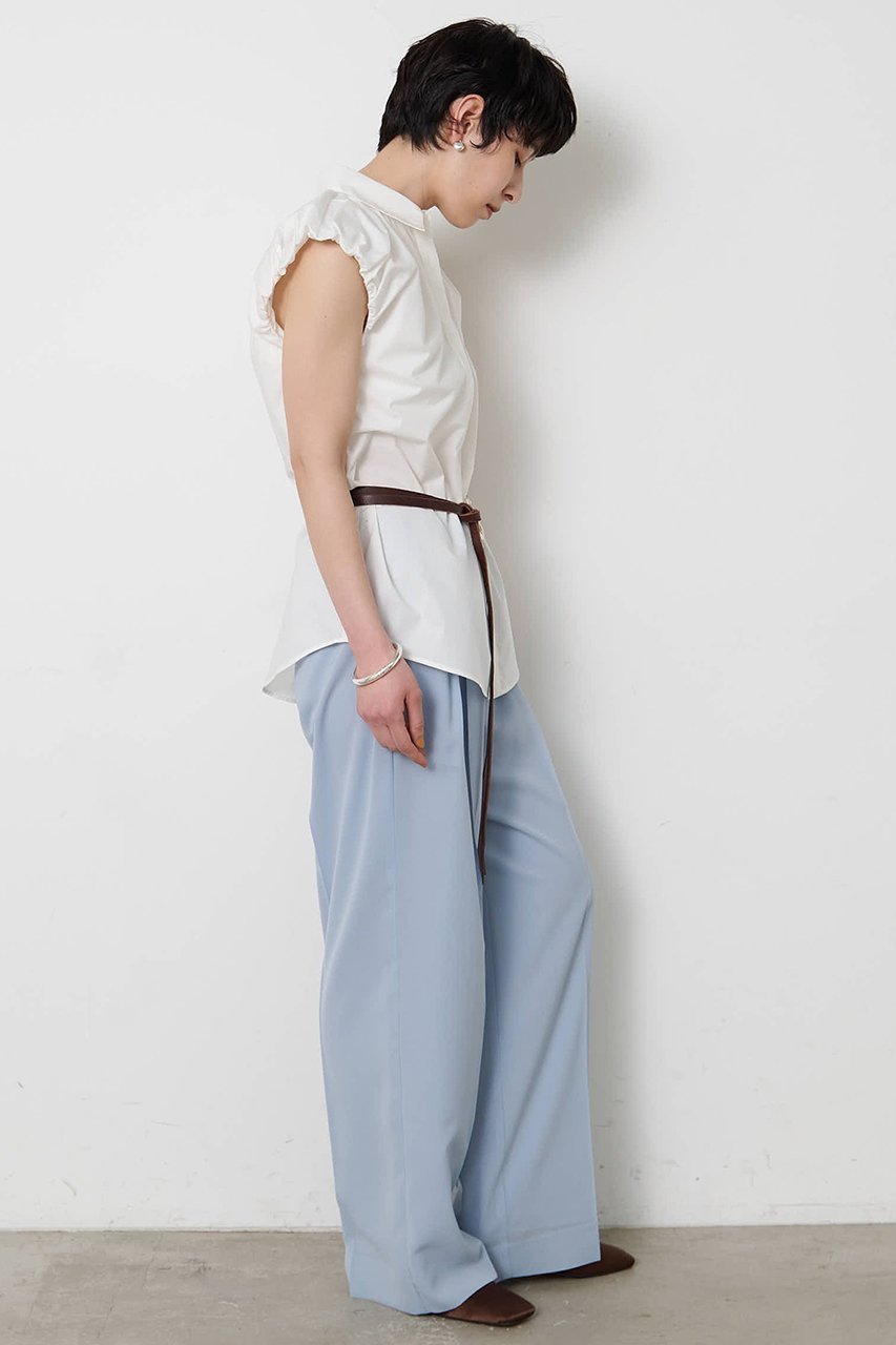 【ウィムガゼット/Whim Gazette】の【THE PAUSE】タックパンツ 人気、トレンドファッション・服の通販 founy(ファニー) 　ファッション　Fashion　レディースファッション　Fashion for Women　パンツ　Pants & Trousers　おすすめ　Recommended / Our Picks　シアー　Sheer, See-Through　セットアップ　Set-Up, Coordinated Outfit　パステル　Pastel, Soft Color　マニッシュ　Mannish, Boyish　ワイド　Wide, Wide Fit　新作・新入荷　New Arrivals / New In　other-4|ID: prp329100004889184 ipo3291000000036526300