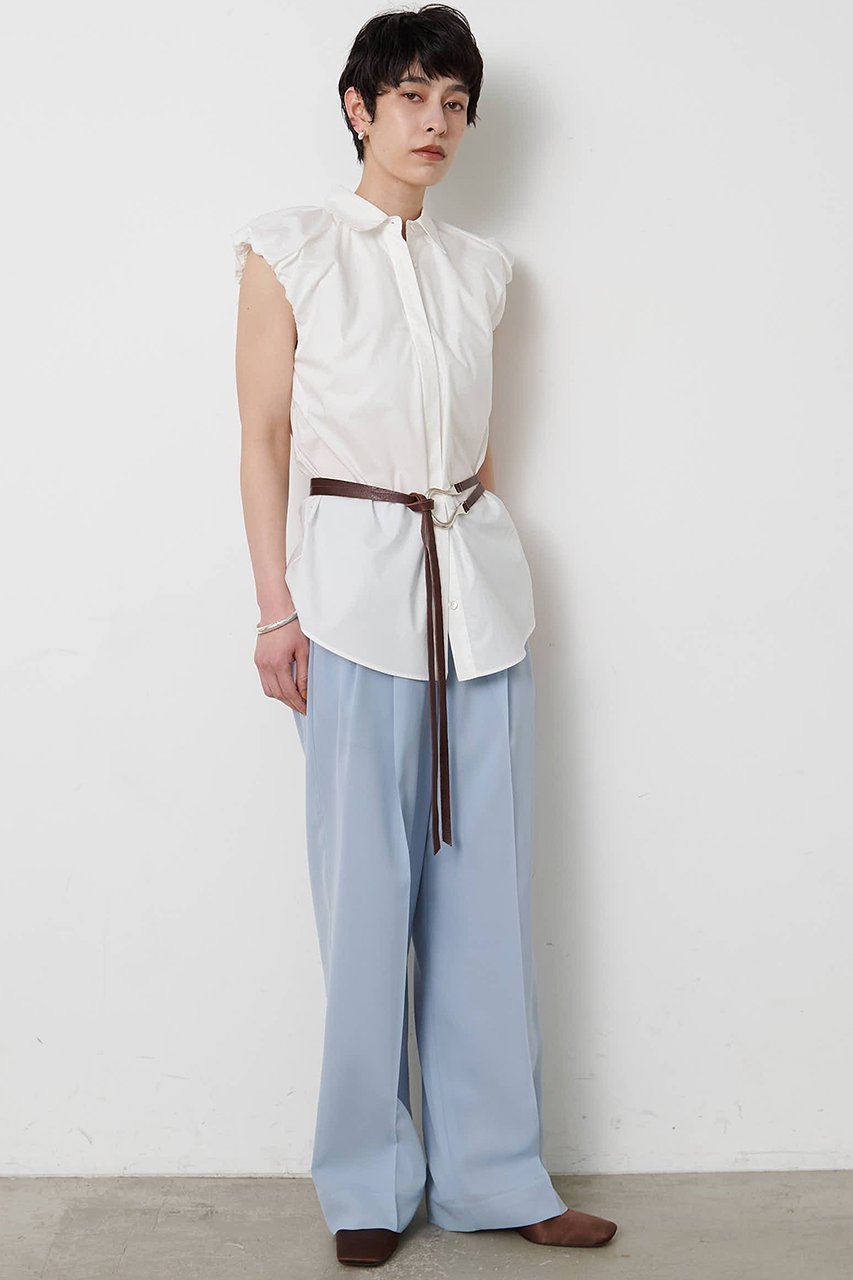 【ウィムガゼット/Whim Gazette】の【THE PAUSE】タックパンツ 人気、トレンドファッション・服の通販 founy(ファニー) 　ファッション　Fashion　レディースファッション　Fashion for Women　パンツ　Pants & Trousers　おすすめ　Recommended / Our Picks　シアー　Sheer, See-Through　セットアップ　Set-Up, Coordinated Outfit　パステル　Pastel, Soft Color　マニッシュ　Mannish, Boyish　ワイド　Wide, Wide Fit　新作・新入荷　New Arrivals / New In　other-6|ID: prp329100004889184 ipo3291000000036526304