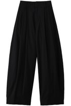 【サクラ/SACRA】のハイカウントコットンタンブルタックパンツ 人気、トレンドファッション・服の通販 founy(ファニー) ファッション Fashion レディースファッション Fashion for Women パンツ Pants & Trousers イタリア Italy ワッシャー Washer, Crinkled Finish 新作・新入荷 New Arrivals / New In thumbnail ブラック|ID: prp329100004889188 ipo3291000000036526335