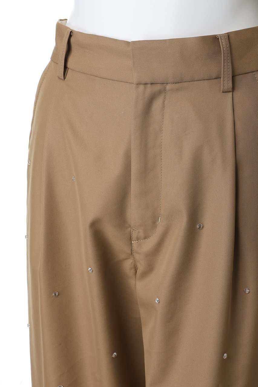 【ミュベール/MUVEIL】のビジュー付きチノパンツ 人気、トレンドファッション・服の通販 founy(ファニー) ファッション Fashion レディースファッション Fashion for Women パンツ Pants & Trousers おすすめ Recommended / Our Picks ツイル Twist, Twisted Detail ビジュー Bijou, Jewel-like Accent フロント Front, Front Design ラグジュアリー Luxury, Elegant 新作・新入荷 New Arrivals / New In other-5|ID: prp329100004889193 ipo3291000000036526384