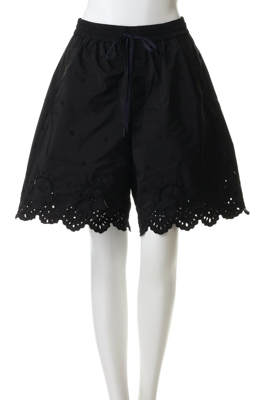 【ミュベール/MUVEIL】のオリジナルレースショートパンツ 人気、トレンドファッション・服の通販 founy(ファニー) 　ファッション　Fashion　レディースファッション　Fashion for Women　パンツ　Pants & Trousers　ショートパンツ・ハーフパンツ　High-Waisted & Relaxed Shorts　エレガント 上品　Elegant　ショート　Short, Short Length　スポーティ　Sporty, Casual Athletic　タフタ　Taffeta, Structured Fabric　メッシュ　Mesh, Net Fabric　夏　Summer　新作・新入荷　New Arrivals / New In　other-2|ID: prp329100004889194 ipo3291000000036526388